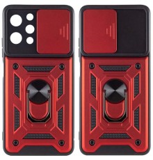 Чохол Ummi Camshield Serge Ring для Xiaomi Redmi 12 / Poco M6 Pro 5G Червоний