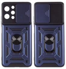 Чохол Ummi Camshield Serge Ring для Xiaomi Redmi 12 / Poco M6 Pro 5G Синій