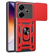 Чохол Ummi Camshield Serge Ring для Xiaomi Redmi 13 4G / Poco M6 4G Червоний