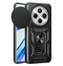 Чохол Ummi Camshield Serge Ring для Xiaomi Redmi 14C / A4 / Poco C75 / M7 Чорний