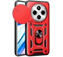 Чохол Ummi Camshield Serge Ring для Xiaomi Redmi 14C / A4 / Poco C75 / M7 Червоний