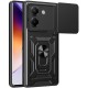 Чохол Ummi Camshield Serge Ring для Xiaomi Poco M7 Pro 5G Чорний