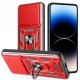 Чохол Ummi Camshield Serge Ring для Xiaomi Poco M7 Pro 5G Червоний