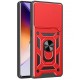 Чохол Ummi Camshield Serge Ring для Xiaomi Poco M7 Pro 5G Червоний