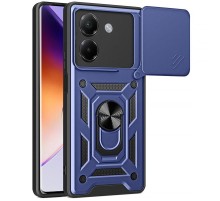 Чохол Ummi Camshield Serge Ring для Xiaomi Poco M7 Pro 5G Синій