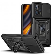 Чохол Ummi Camshield Serge Ring для Xiaomi Poco X4 GT Чорний