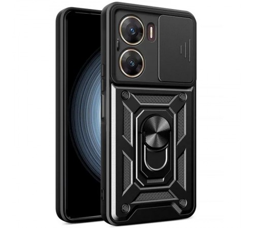 Чохол Ummi Camshield Serge Ring для Xiaomi Poco X7 Pro Чорний Чохол Ummi Camshield Serge Ring для Xiaomi Poco X7 Pro Чорний