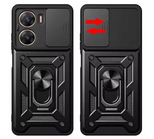 Чохол Ummi Camshield Serge Ring для Xiaomi Poco X7 Pro Чорний Чохол Ummi Camshield Serge Ring для Xiaomi Poco X7 Pro Чорний