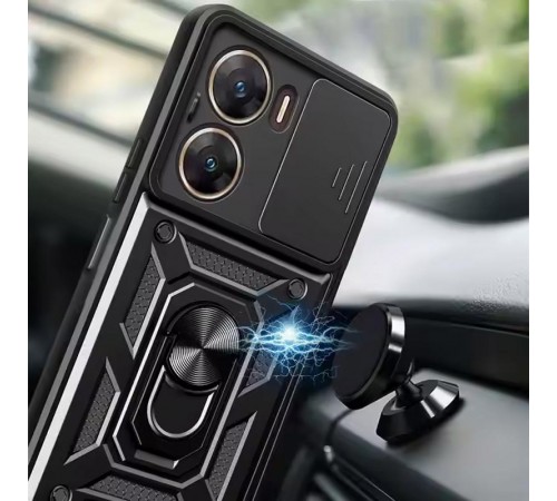 Чохол Ummi Camshield Serge Ring для Xiaomi Poco X7 Pro Чорний Чохол Ummi Camshield Serge Ring для Xiaomi Poco X7 Pro Чорний