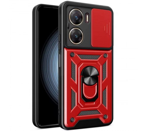 Чохол Ummi Camshield Serge Ring для Xiaomi Poco X7 Pro Червоний Чохол Ummi Camshield Serge Ring для Xiaomi Poco X7 Pro Червоний