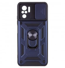 Чохол Ummi Camshield Serge Ring для Xiaomi Redmi Note 10 / Note 10s / Poco M5s Синій