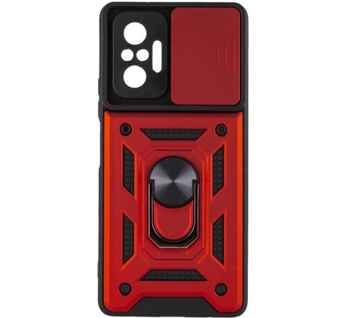 Чохол Ummi Camshield Serge Ring для Xiaomi Redmi Note 10 Pro / 10 Pro Max Червоний Чохол Ummi Camshield Serge Ring для Xiaomi Redmi Note 10 Pro / 10 Pro Max Червоний