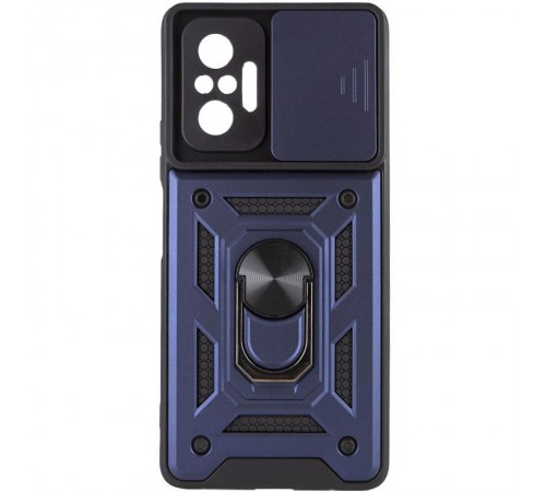 Чохол Ummi Camshield Serge Ring для Xiaomi Redmi Note 10 Pro / 10 Pro Max Синій Чохол Ummi Camshield Serge Ring для Xiaomi Redmi Note 10 Pro / 10 Pro Max Синій