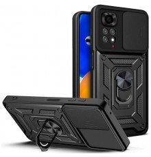 Чохол Ummi Camshield Serge Ring для Xiaomi Redmi Note 11 (Global) / Note 11S Чорний