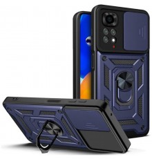 Чохол Ummi Camshield Serge Ring для Xiaomi Redmi Note 11 (Global) / Note 11S Синій