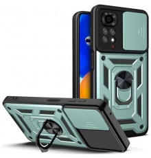 Чохол Ummi Camshield Serge Ring для Xiaomi Redmi Note 11 (Global) / Note 11S Зелений
