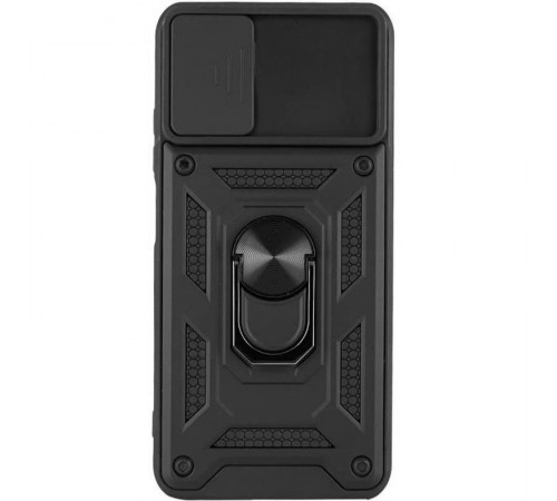 Чохол Ummi Camshield Serge Ring для Xiaomi Redmi Note 11 Pro 4G/5G/Note 11E Pro/ 12 Pro 4G Чорний