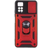 Чохол Ummi Camshield Serge Ring для Xiaomi Redmi Note 11 Pro 4G/5G/Note 11E Pro/ 12 Pro 4G Червоний