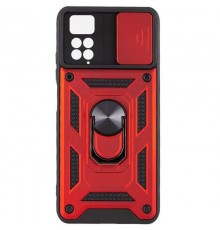 Чохол Ummi Camshield Serge Ring для Xiaomi Redmi Note 11 Pro 4G/5G/Note 11E Pro/ 12 Pro 4G Червоний