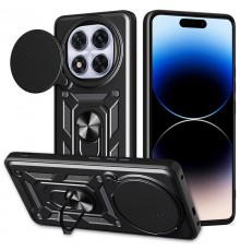 Чохол Ummi Camshield Serge Ring для Xiaomi Redmi Note 14 Pro 5G / Poco X7 Чорний