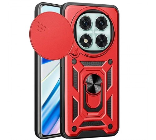 Чохол Ummi Camshield Serge Ring для Xiaomi Redmi Note 14 Pro 5G / Poco X7 Червоний Чохол Ummi Camshield Serge Ring для Xiaomi Redmi Note 14 Pro 5G / Poco X7 Червоний