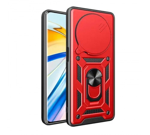 Чохол Ummi Camshield Serge Ring для Xiaomi Redmi Note 14 Pro 5G / Poco X7 Червоний Чохол Ummi Camshield Serge Ring для Xiaomi Redmi Note 14 Pro 5G / Poco X7 Червоний