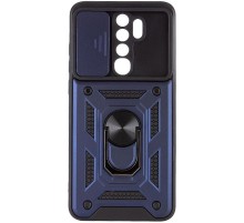 Чохол Ummi Camshield Serge Ring для Xiaomi Redmi Note 8 Pro Синій