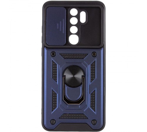 Чохол Ummi Camshield Serge Ring для Xiaomi Redmi Note 8 Pro Синій Чохол Ummi Camshield Serge Ring для Xiaomi Redmi Note 8 Pro Синій
