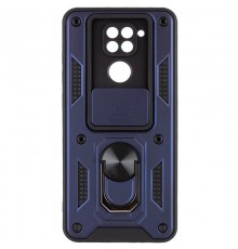 Чохол Ummi Camshield Serge Ring для Xiaomi Redmi Note 9 / Redmi 10X Синій