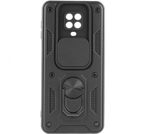 Чохол Ummi Camshield Serge Ring для Xiaomi Redmi Note 9s / Note 9 Pro / 9 Pro Max Чорний Чохол Ummi Camshield Serge Ring для Xiaomi Redmi Note 9s / Note 9 Pro / 9 Pro Max Чорний