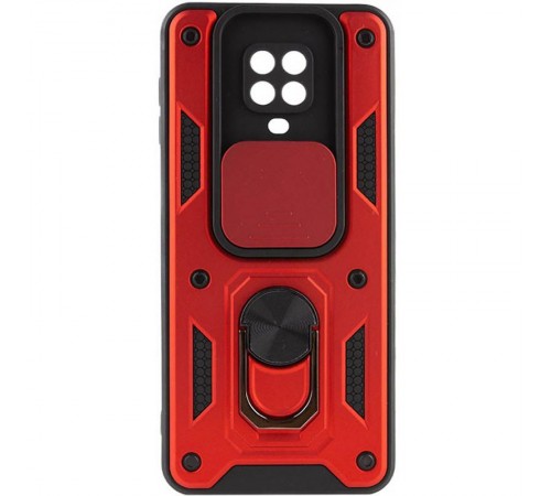 Чохол Ummi Camshield Serge Ring для Xiaomi Redmi Note 9s / Note 9 Pro / 9 Pro Max Червоний Чохол Ummi Camshield Serge Ring для Xiaomi Redmi Note 9s / Note 9 Pro / 9 Pro Max Червоний