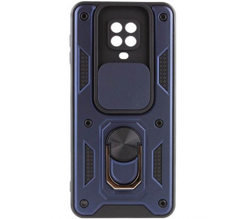 Чохол Ummi Camshield Serge Ring для Xiaomi Redmi Note 9s / Note 9 Pro / 9 Pro Max Синій Чохол Ummi Camshield Serge Ring для Xiaomi Redmi Note 9s / Note 9 Pro / 9 Pro Max Синій