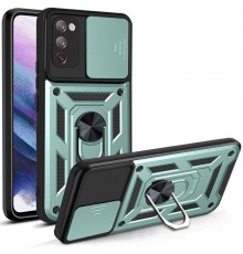 Чохол Ummi Camshield Serge Ring для Samsung Galaxy S20 FE Зелений / Green