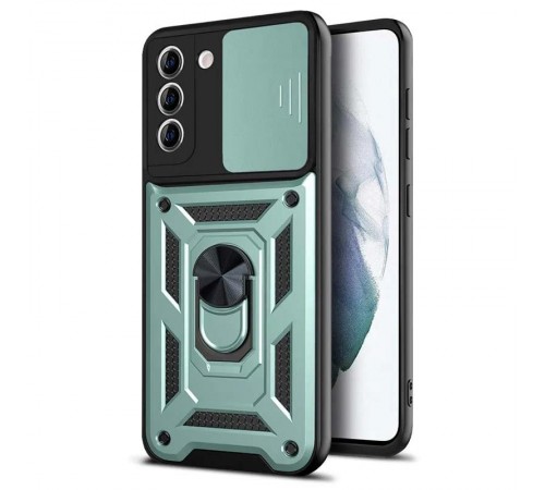 Чохол Ummi Camshield Serge Ring для Samsung Galaxy S21+ Зелений