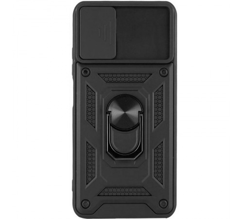 Чохол Ummi Camshield Serge Ring для Samsung Galaxy A03s Чорний