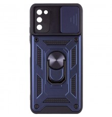 Чохол Ummi Camshield Serge Ring для Samsung Galaxy A03s Синій