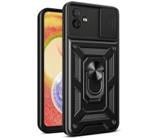 Чохол Ummi Camshield Serge Ring для Samsung Galaxy A04e Чорний