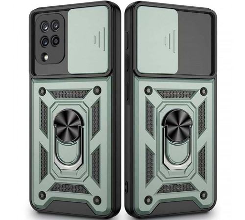 Чохол Ummi Camshield Serge Ring для Samsung Galaxy M53 5G Зелений Чохол Ummi Camshield Serge Ring для Samsung Galaxy M53 5G Зелений