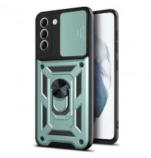 Чохол Ummi Camshield Serge Ring для Samsung Galaxy S22 Зелений