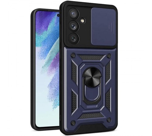 Чохол Ummi Camshield Serge Ring для Samsung Galaxy S23+ Синій