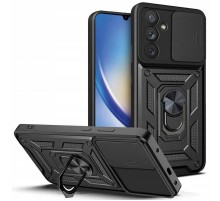 Чохол Ummi Camshield Serge Ring для Samsung Galaxy S24 Чорний