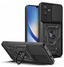 Чохол Ummi Camshield Serge Ring для Samsung Galaxy S24 Чорний