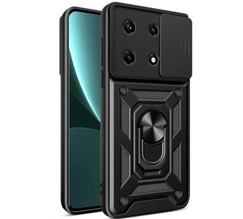 Чохол Ummi Camshield Serge Ring для Xiaomi 13 Чорний Чохол Ummi Camshield Serge Ring для Xiaomi 13 Чорний