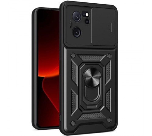 Чохол Ummi Camshield Serge Ring для Xiaomi 13T / 13T Pro Чорний Чохол Ummi Camshield Serge Ring для Xiaomi 13T / 13T Pro Чорний