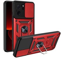 Чохол Ummi Camshield Serge Ring для Xiaomi 13T / 13T Pro Червоний