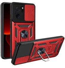 Чохол Ummi Camshield Serge Ring для Xiaomi 13T / 13T Pro Червоний