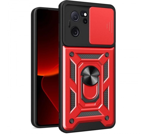 Чохол Ummi Camshield Serge Ring для Xiaomi 13T / 13T Pro Червоний Чохол Ummi Camshield Serge Ring для Xiaomi 13T / 13T Pro Червоний