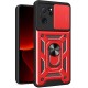 Чохол Ummi Camshield Serge Ring для Xiaomi 13T / 13T Pro Червоний