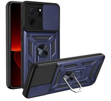 Чохол Ummi Camshield Serge Ring для Xiaomi 13T / 13T Pro Синій