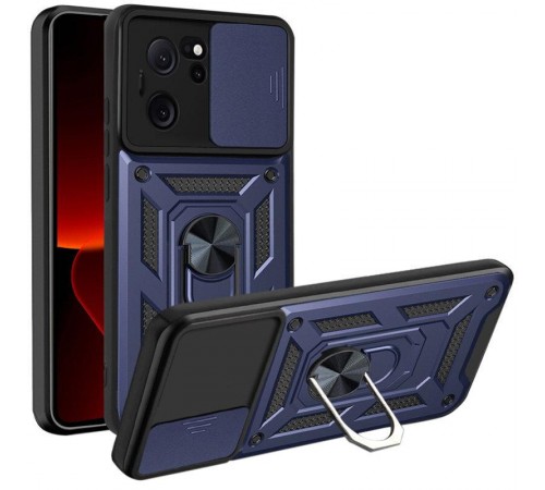 Чохол Ummi Camshield Serge Ring для Xiaomi 13T / 13T Pro Синій Чохол Ummi Camshield Serge Ring для Xiaomi 13T / 13T Pro Синій